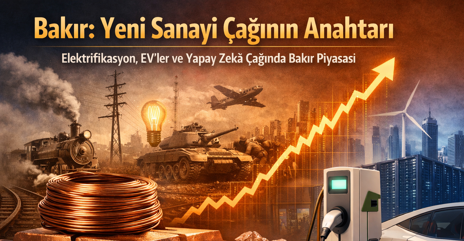Bakır Yeni Sanayi Çağını Önceden Fiyatlıyor: Emtia Değil, Makro Sinyal